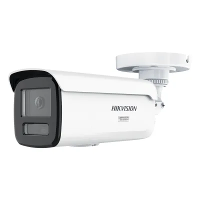 [Dual Light + ColorVu 3.0 + HikAI] Bala IP 6 Megapixel / Lente 4 mm / 60 mts IR + Luz Blanca / Exterior IP67 / Estrobo Azul y Rojo / WDR 130 dB / ACUSENSE 3.0 / Metal / NEMA 4X / ACUSEEK