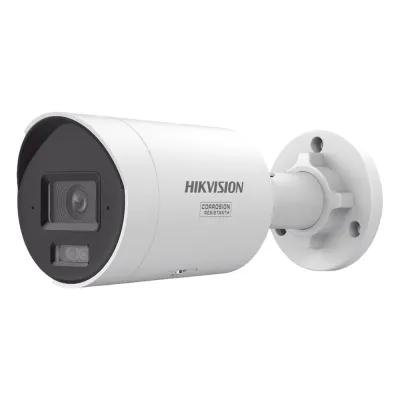 [Dual Light + ColorVu 3.0 + HikAI] Bala IP 8 Megapixel / Lente 2.8 mm / 40 mts IR + Luz Blanca / 2 Microfonos Integrados / Exterior IP67 / WDR 130 dB / ACUSENSE 3.0 / Metal / NEMA 4X / ACUSEEK