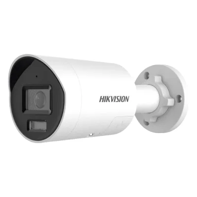 [Dual Light + ColorVu 3.0 + HikAI] Bala IP 8 Megapixel / Lente 2.8 mm / 40 mts IR + Luz Blanca / 2 Microfonos Integrados / Exterior IP67 / Estrobo Luz Blanca / WDR 130 dB / ACUSENSE 3.0 / Metal / NEMA 4X / ACUSEEK