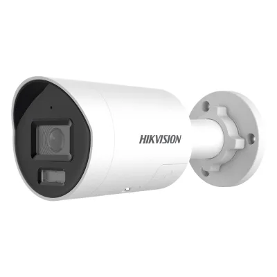 [Dual Light + ColorVu 3.0 + HikAI] Bala IP 8 Megapixel / Lente 2.8 mm / 40 mts IR + Luz Blanca / 2 Microfonos Integrados / Exterior IP67 / Estrobo Azul y Rojo / WDR 130 dB / ACUSENSE 3.0 / Metal / NEMA 4X / ACUSEEK