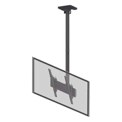 Montaje de Techo para Pantallas de 32"- 75I"| VESA 100 X 100 HASTA 400 X 400| Capacidad Máxima de Carga 50Kg