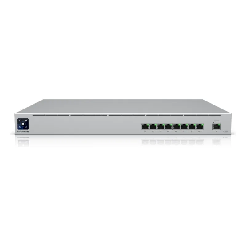 USW Mission Critical – Switch PoE con Batería Integrada de 368 Wh para Alimentación Ininterrumpida de hasta 8 Dispositivos con 120 W PoE Total Disponible
