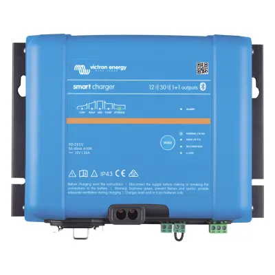 Phoenix Smart IP43 12/30 / Cargador de Baterías 12V, 30A / Para Ambientes Marinos y Terrestres. / Para baterías de Plomo y Litio