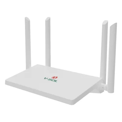 Router Inalámbrico WiFi 6 / 4 puertos LAN Gigabit/ Soporta MESH con las ONUs WiFi 6 de V-SOL / Diseño Compacto