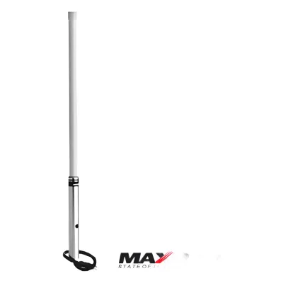 Antena Base UHF, Fibra de Vidrio, Rango de Frecuencia 450-460 MHz.
