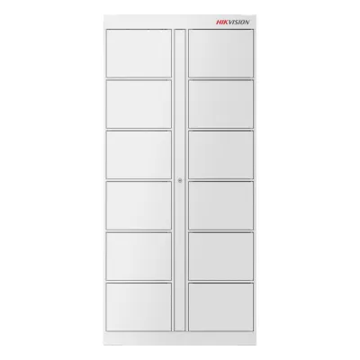 Locker Inteligente de Expansión con 12 Espacios / Requiere Locker Maestro DS-KLM28-12 / Comunicación RS485 / Hasta 16 Lockers de Expansión / Cerraduras Incluidas / Uso Interior