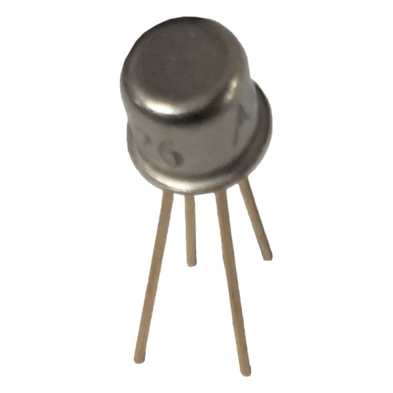 Transistor MOSFET MFE-130 Doble Puerta, Canal N, 105 MHz, TO-18.