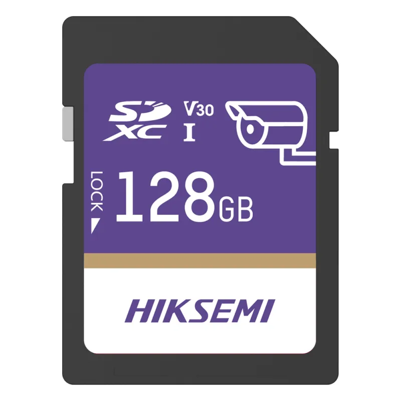 Tarjeta SD GuardPro P10 / 128 GB / 100 MB/s Lectura / 90 MB/s Escritura / Clase 10 U3 V30 / 3D TLC NAND / Especializada Para Videovigilancia 24/7