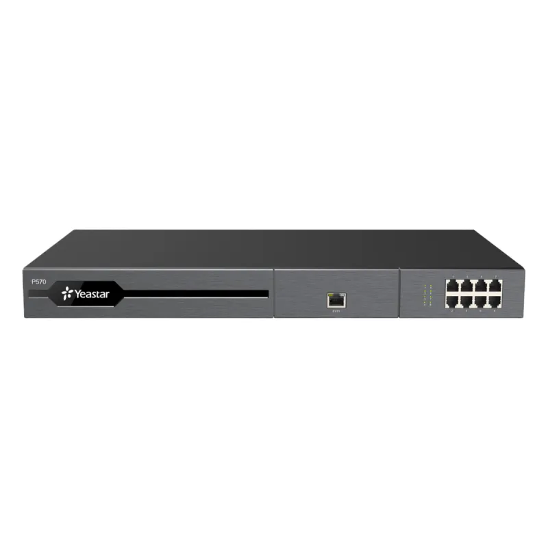Conmutador IP PBX Enterprise Modular / 300 Extensiones Expansible a 500 / 60 Llamadas Simultáneas Expansible a 120 / Hasta 2 Puertos E1/PRI / Hot Standby / 16 Puertos FXO/FXS / Call Center y Omnicanal IA