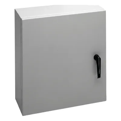 Gabinete Para Exterior OSP ComLine, Protección NEMA 4/12/4X/3/3R; IP66, 600 mm de Ancho, 200 mm de Profundidad, De Aluminio, Color Gris Claro