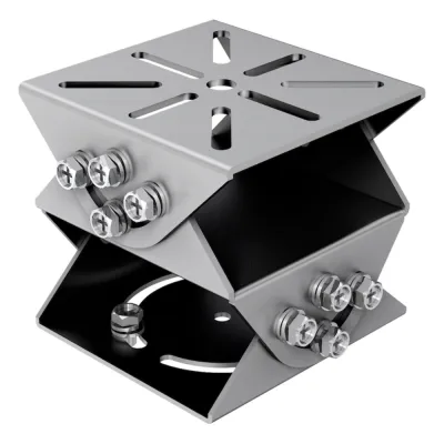 Montaje de Conexión PT para Cámaras IDS-TCM403 / Fabricado en Aluminio / Anticorrosivo