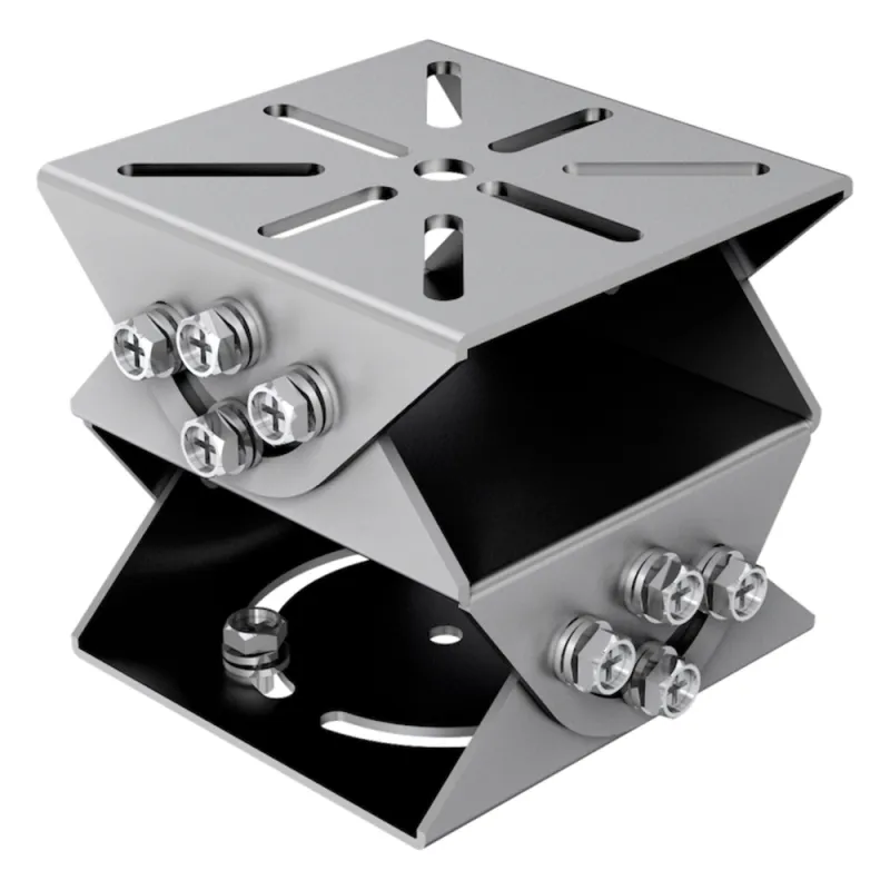 Montaje de Conexión PT para Cámaras IDS-TCM403 / Fabricado en Aluminio / Anticorrosivo