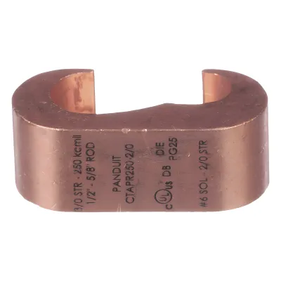 Conector de Conexión Tierra tipo "E" para Conductor de Cobre 3/0 Awg - 250Kcmil, 1 Pieza