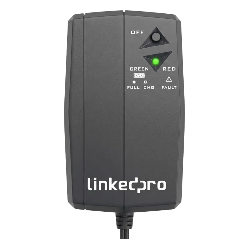 Mini UPS de CD 25 W / Entrada 120 Vca / Salida 12 Vcd / Clavija NEMA 5-15P de entrada / Batería de Litio