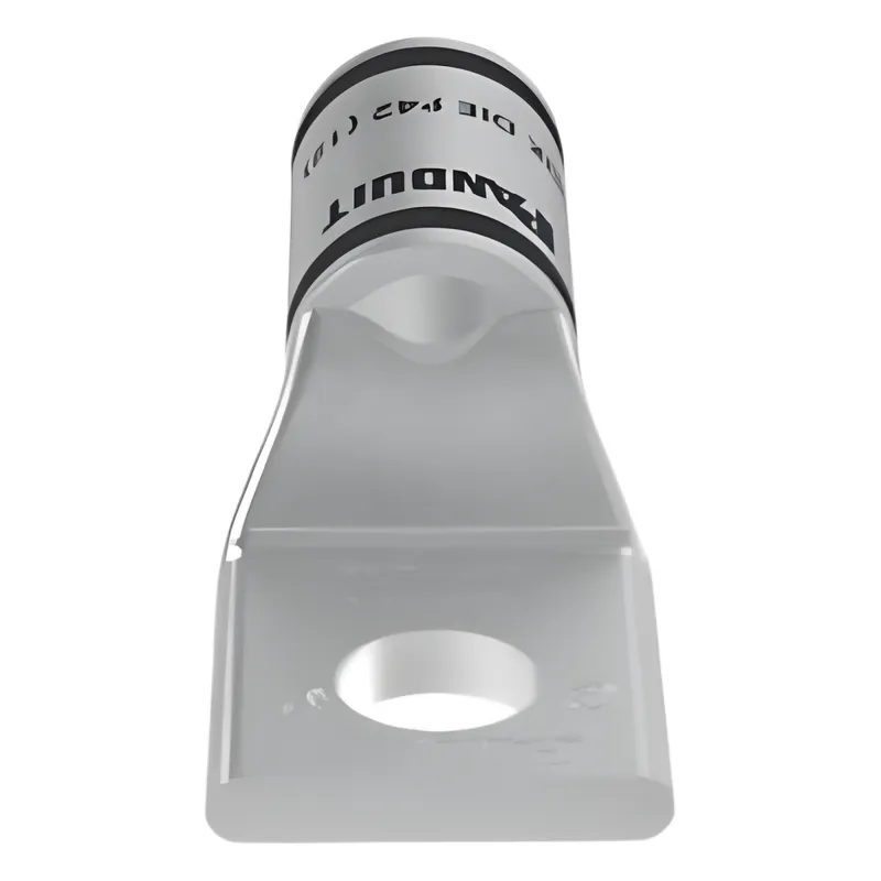 Zapata de compresión LCA1/0-56-X para cal. 1/0 Awg, Barreno para tornillo prisionero de 5/16, 1 Pz
