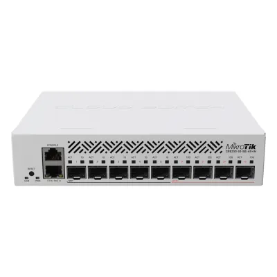 Cloud Router Switch con 1 puerto GbE/ 5 Puertos SFP/ 4 puertos SFP+ Ideal para Enlaces de Alto Rendimiento