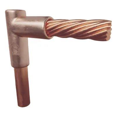 Molde para Soldadura Exotérmica Tipo L, tope varilla 3/4 In a Cable 2 Awg