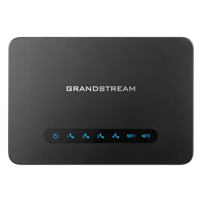 Gateway VoIP con Router NAT / 4 Puertos FXS (Conectar Teléfono Análogo) / Router NAT Gigabit Integrado / Cifrado AES Reforzado / Aprovisionamiento Automático / Soporta SIP y Fax T.38