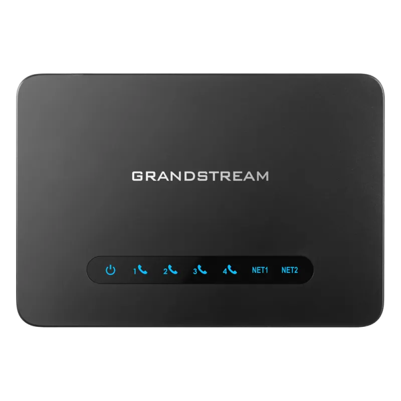 Gateway VoIP con Router NAT / 4 Puertos FXS (Conectar Teléfono Análogo) / Router NAT Gigabit Integrado / Cifrado AES Reforzado / Aprovisionamiento Automático / Soporta SIP y Fax T.38