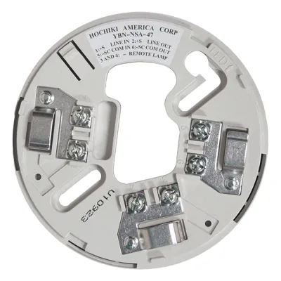 Base De 4" Color Hueso Para Sensores Análogos Direccionales Hochiki (0300-06830) 7TH Edición UL268