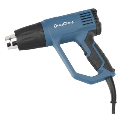 Pistola de Calor de 1600W, con 3 niveles de Temperatura variable, Incluye 2 Boquillas