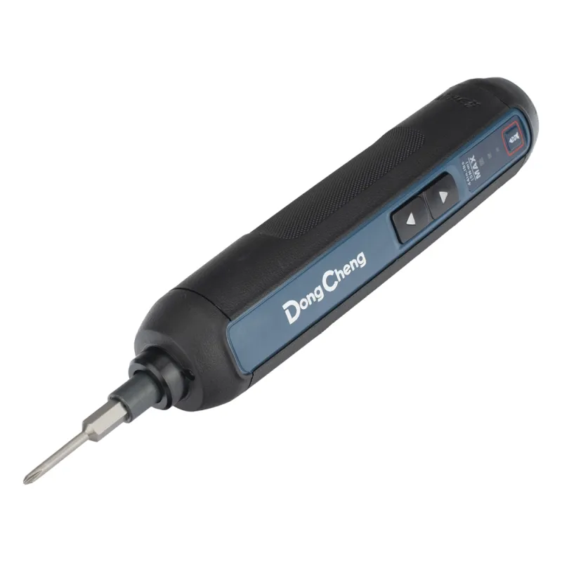 Destornillador Inalámbrico Recargable 4V / Batería 2.0Ah / Par Máximo 5.0 Nm / Portabrocas Hexagonal 1/4 in / 8 Puntas Magnéticas con Estuche