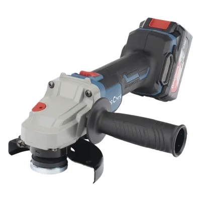 Amoladora Angular de 20Vcc, Disco de 4-1/2 in, Incluye 2 Baterías de 4.0Ah, Cargador y Estuche