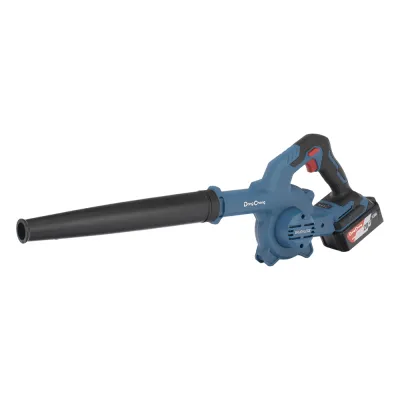 Sopladora Inalámbrica de 20V, Incluye batería de 4.0Ah, Cargador y bolsa Guarda Polvo