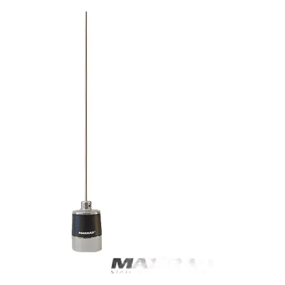 Antena móvil VHF, ajustables en campo, rango de frecuencia 132 - 174 MHz