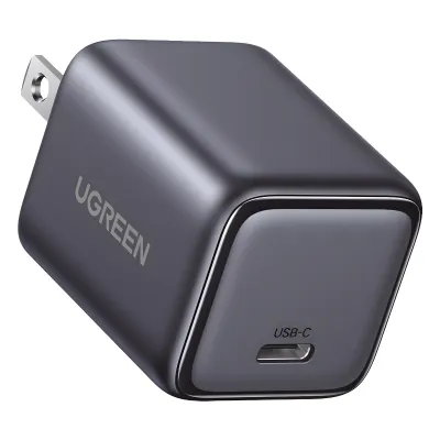 Cargador Mini de 30W | 1 USB-C de Carga Rápida | Tecnología GaN II | Carga Inteligente | Múltiple Protección | Mayor Eficiencia Energética | Tamaño Compacto.