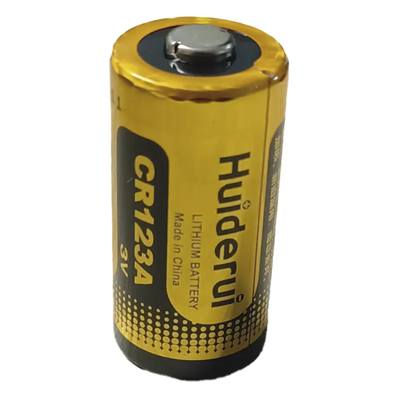 Batería CR123A de Litio 3 V 1300 mAh (No recargable)