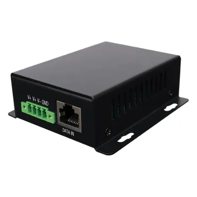 Inyector PoE Industrial / Ideal para Aplicaciones Solares / Entrada 9-32 Vcc / Salida PoE pasivo 24V / Conexión plug and play / Ideal para Enlaces Inalámbricos (Ubiquiti, Cambium, Mimosa, MikroTik)