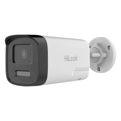 [Audio Bidireccional + Dual Light + ColorVu] Bala TURBOHD 3K (5 Megapixel) / Lente 2.8mm / 40 mts IR EXIR + 40 mts Luz Blanca / Micrófono y Bocina Integrado / Exterior IP67 / Metal / dWDR