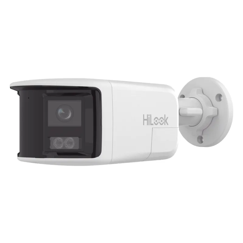 [Dual Light] Bala IP 6 Megapixel / Imagen Panorámica 180°/ PoE / Micrófono y Bocina Integrado / Exterior IP67 / Audio Bidireccional / Alarma Visual y Auditiva Integrada / Smart Supplement Light / Micro SD 512 GB