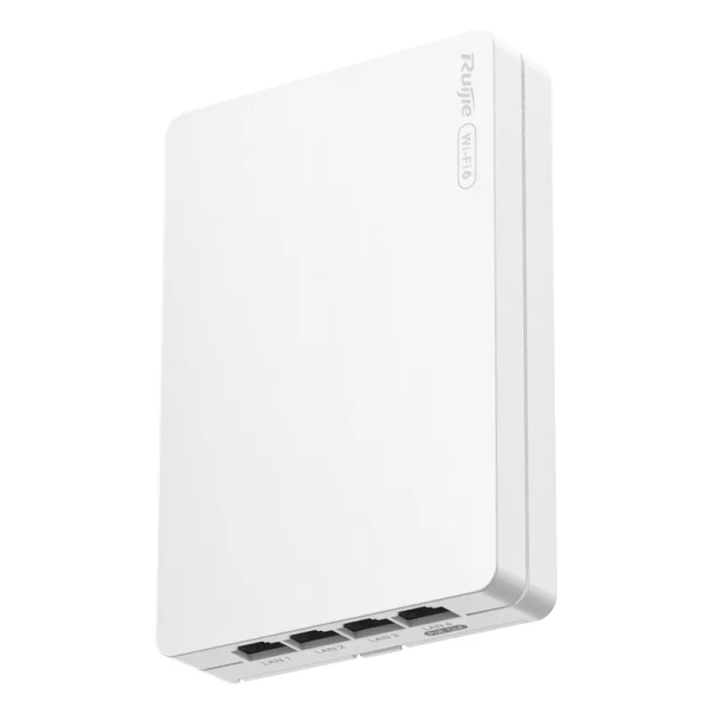 Punto de Acceso Mesh Wi-Fi 6 para interior en pared, hasta 320 usuarios ideal para Hotelería u Oficina.