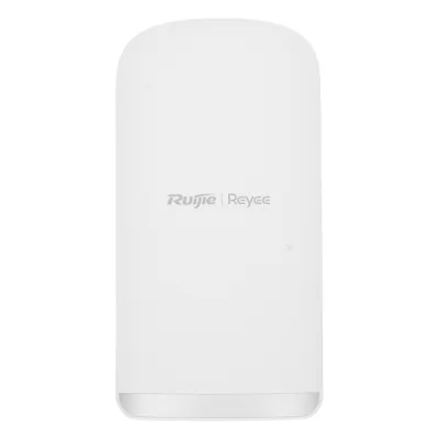 CPE Puente Inalámbrico Punto a Punto / Wi-Fi 5 802.11ac Wave2 867 Mbps / Antena 13 dBi MIMO 2x2 / 2 Puertos PoE Out 802.3AF / Enlace 3 km (1.86 mi) / IP55 Exterior / Ruijie Reyee