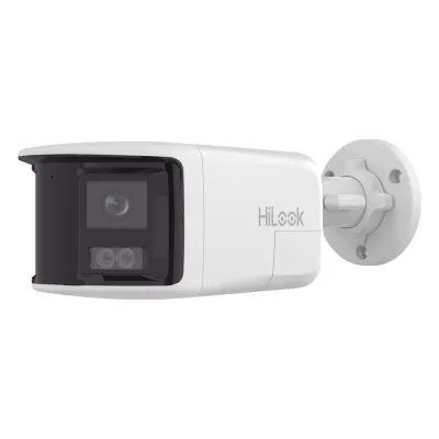 [Dual Light] Bala IP 8 Megapixel / Imagen Panorámica 180°/ PoE / Micrófono y Bocina Integrado / Exterior IP67 / Audio Bidireccional / Alarma Visual y Auditiva Integrada / Smart Supplement Light / Micro SD 512 GB