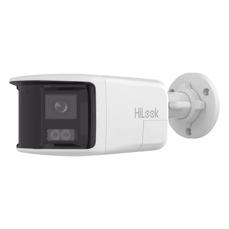 [Dual Light] Bala IP 8 Megapixel / Imagen Panorámica 180°/ PoE / Micrófono y Bocina Integrado / Exterior IP67 / Audio Bidireccional / Alarma Visual y Auditiva Integrada / Smart Supplement Light / Micro SD 512 GB