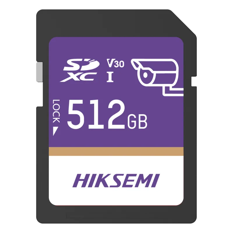 Tarjeta SD GuardPro P10 / 512 GB / 100 MB/s Lectura / 90 MB/s Escritura / Clase 10 U3 V30 / 3D TLC NAND / Especializada Para Videovigilancia 24/7
