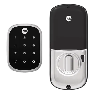 Cerradura Digital YRD256 / Mecanismo de Embutir / Control Remoto con Yale Connect / Compatibilidad Zigbee y Z-Wave Plus / Aplicaciones Alexa y Google Home / Para Puertas de 35mm a 55mm / Uso Residencial y Comercial
