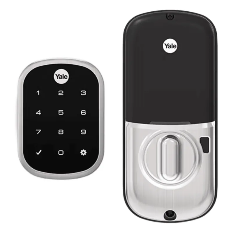 Cerradura Digital YRD256 / Mecanismo de Embutir / Control Remoto con Yale Connect / Compatibilidad Zigbee y Z-Wave Plus / Aplicaciones Alexa y Google Home / Para Puertas de 35mm a 55mm / Uso Residencial y Comercial