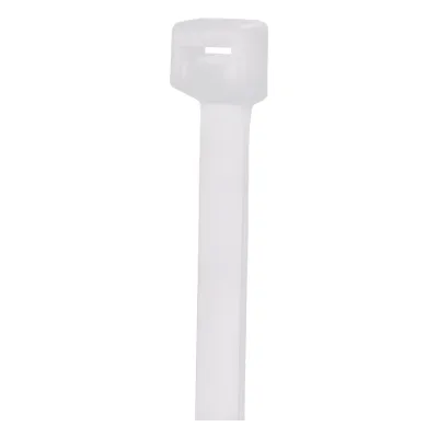 Cincho de Nylon 6.6 StrongHold™, 1220mm largo x 9mm ancho, Color Natural , Cámara impelente, Paquete de 50pz