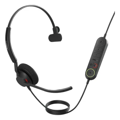 Diadema / Auricular Jabra Engage 40 Mono / USB-C y USB-A / Aislamiento de Ruido / Doble Micrófono MEMS (4093-419-269)