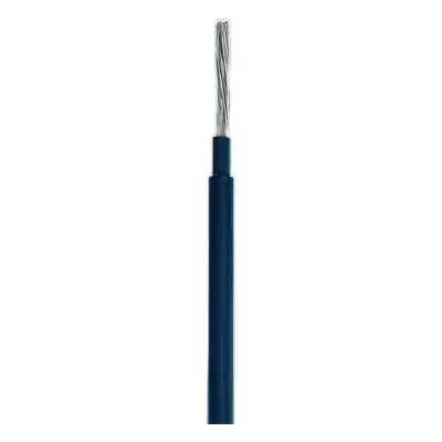 Cable Fotovoltaico Negro / Cobre Estañado / 6 mm² (10 AWG) / 2000V / Rollo de 25 m / / UL 4703 y TUV
