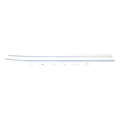 El Kit de Canaleta 90° Sin División Ideal Para Organizar y Ocultar cables en esquinas o en instalaciones con ángulos de 90°., Con Cinta Adhesiva Para una Instalación Más Rápida, (5601-01260)