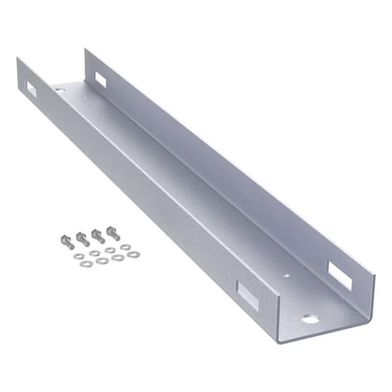 Montaje de Poste Para Gabinetes OSP ComLine de 900 mm de alto (18 UR), De Aluminio, Color Negro
