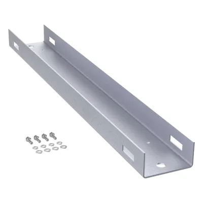 Montaje de Poste Para Gabinetes OSP ComLine de 1200 mm de alto (25 UR), De Aluminio, Color Negro