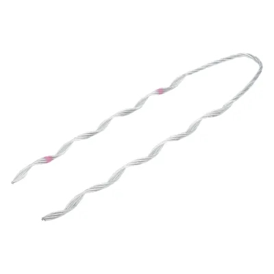 Remate Preformado de Acero Galvanizado para Fibra Mini-ADSS de 24 hilos, diámetros 7.5 - 8 mm