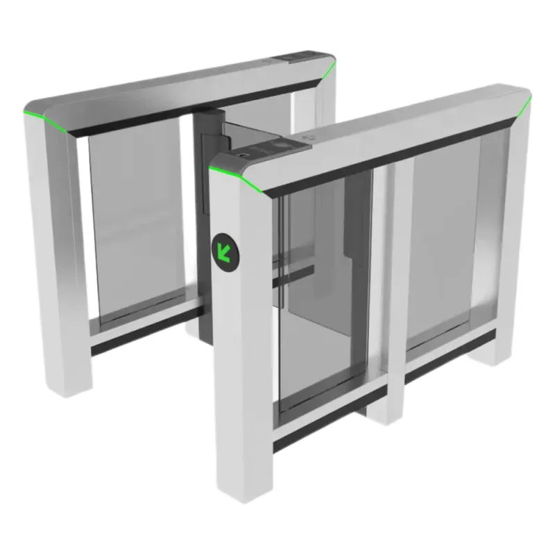 Puerta de Velocidad de un Solo Carril Mars-S1000 Series / Sensor Infrarrojo 8 pares (opción hasta 12) / Controlador PGIC / Acero Inoxidable SUS304 / Panel de Lectura Conmutable / Anti-Seguimiento / Monitoreo Unidireccional / Integración con