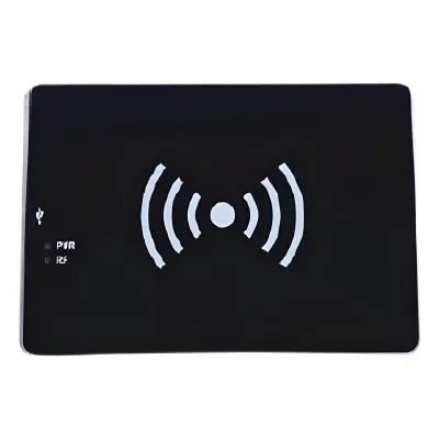Lector RFID UHF de Sobremesa / Frecuencias UHF 866-868MHz y 902-928MHz / Protocolo EPC C1 GEN2 (ISO18000-6C) / Distancia de Lectura Máx. 80 cm / Alimentación y Comunicación por USB Tipo C / Grado de Protección IP44 / Tama&n